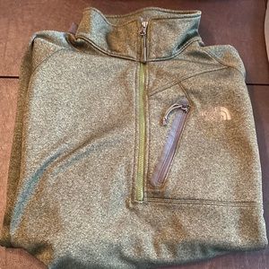 North Face 3/4 zip